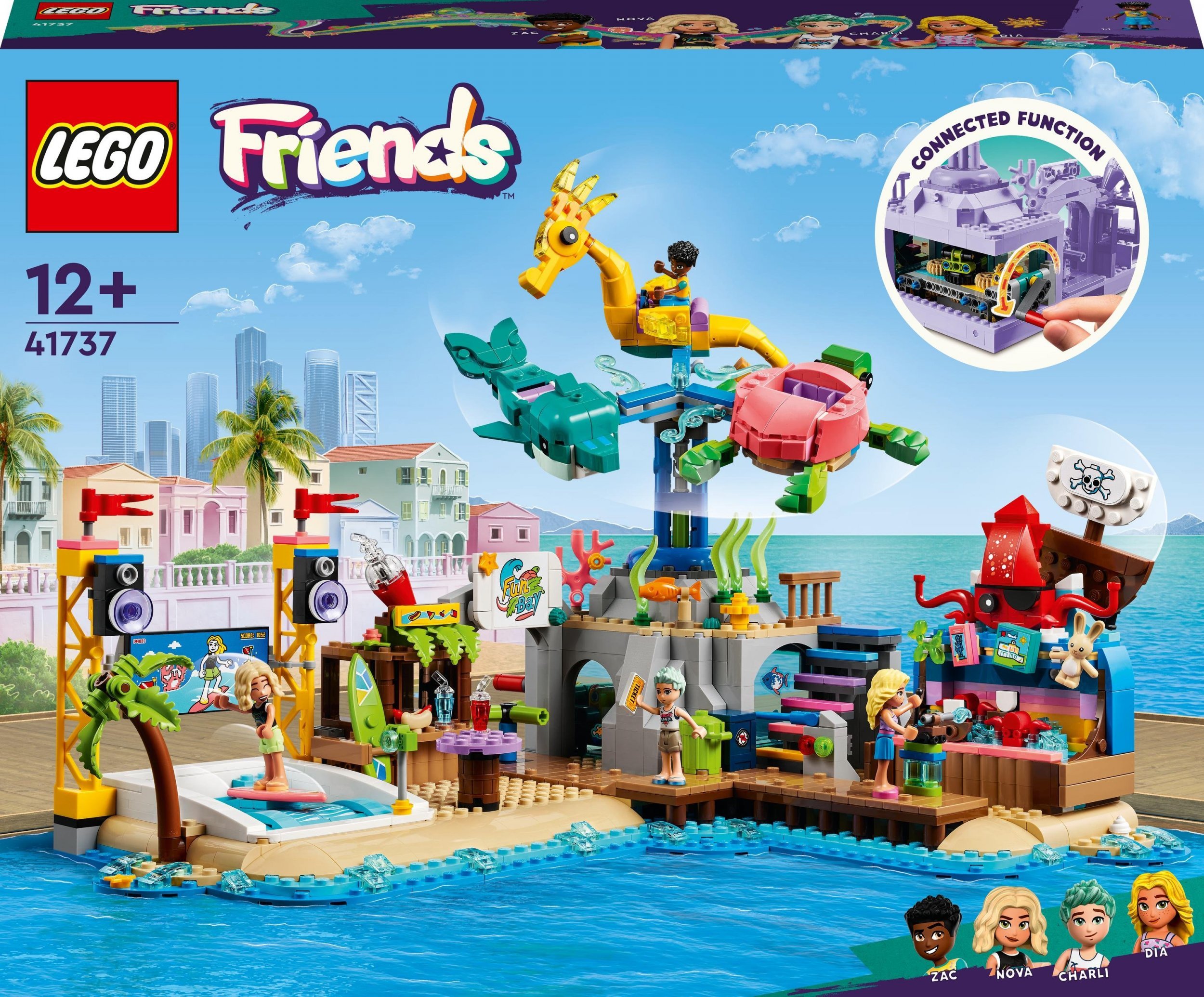 Parcul de distracții LEGO Friends Beach (41737)