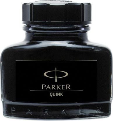 Mine, rezerve si cerneala - Calimara cerneala Parker Quink, negru, 57 ml