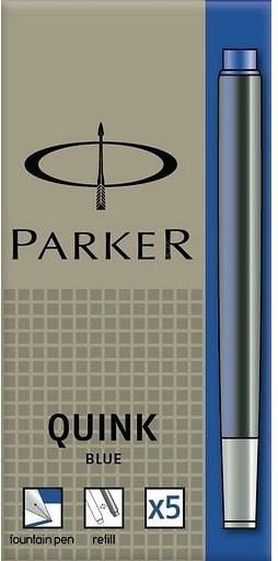 Cartușe Parker stilou 5 buc. Albastru (40K022C)