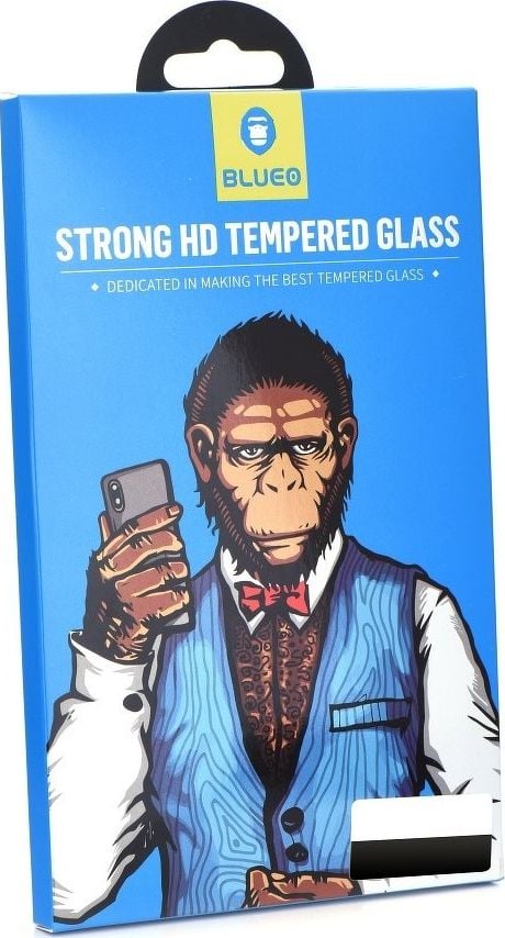 Partener Tele.com Geam temperat 5D Mr. Monkey Glass - APP IPHO 7/8 alb (Strong HD)