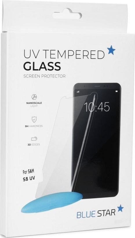 Partener Tele.com Blue Star UV 3D sticla securizata - pentru Samsung Galaxy S8