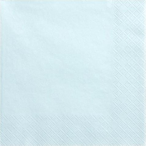 Servetele hartie Party Deco, albastru deschis, 33x33 cm, 20 buc universale