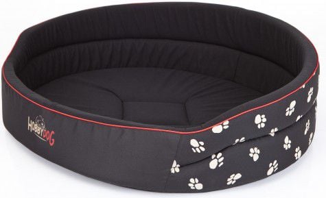 Pat pentru caine HOBBYDOG, Codura, Negru