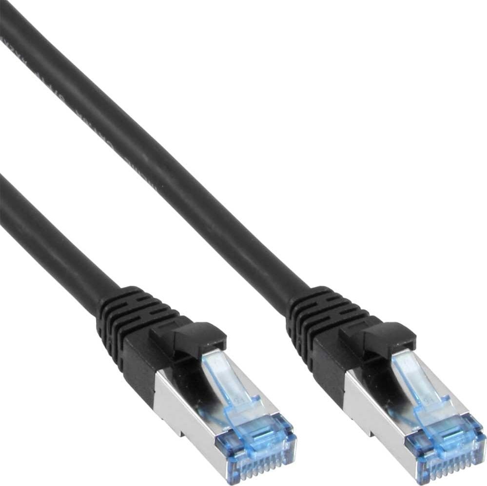 Patch Cable - S / FTP (PIMF) - Cat.6 - 500MHz - Halogen Free - Copper - negru - 15m (76815S)