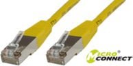 Patch, FTP, CAT6, 1m, galben (B-FTP601Y)