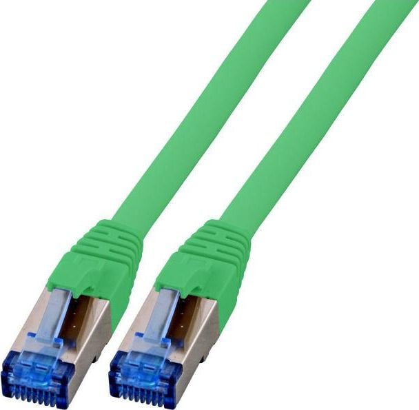 Patch RJ45 S / FTP, pisica. 6A, cat. 7 cablu Raw TPE Superflex 1m, verde (K5525FGE.1)