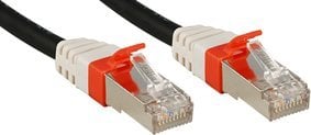 Patchkabel CAT6 (A) SSTP / S / FTP PIMF schwarz 0,30M 10G (45361)