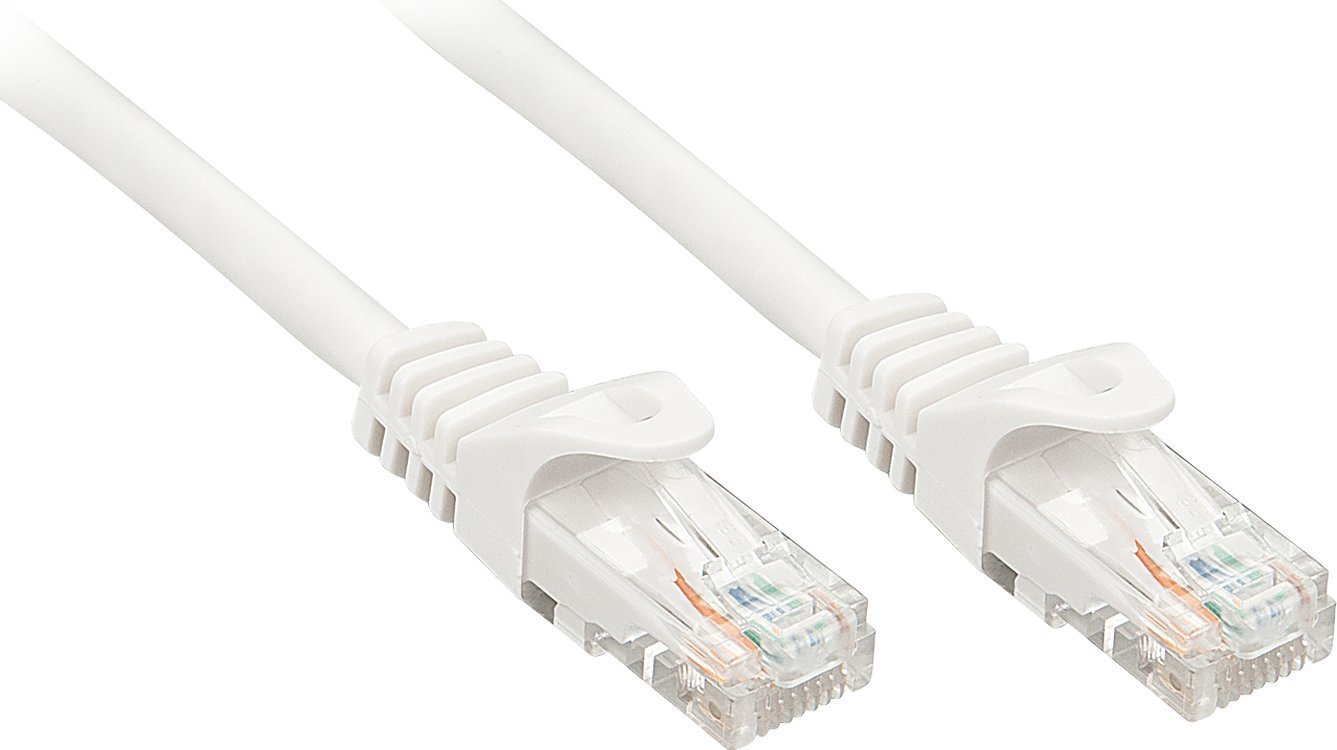 Patchkabel Cat6 U / UTP 10m Basic weiß (48207)