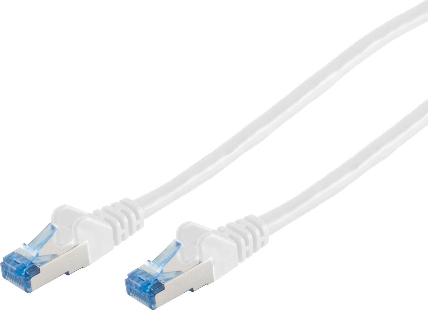 Cablu patch CAT6a RJ45 S/FTP 15m alb