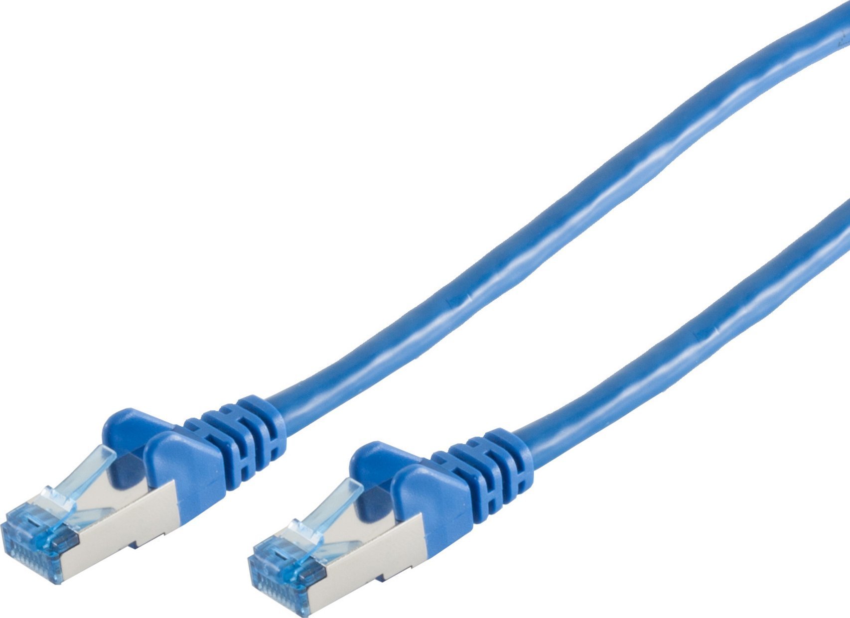 Cablu patch CAT6a RJ45 S/FTP 5m albastru