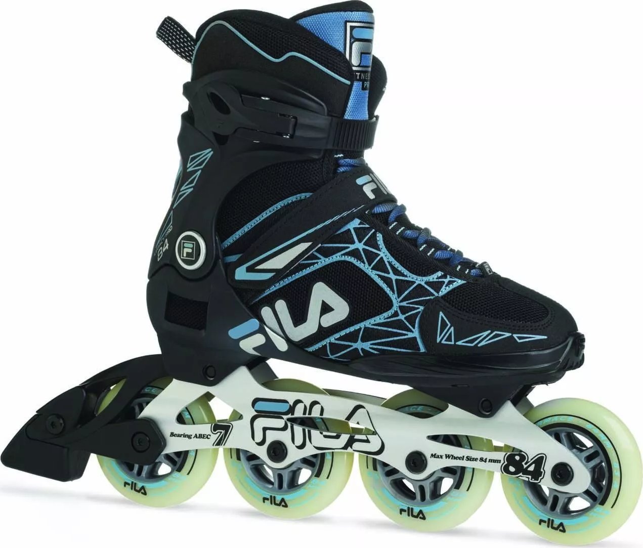 Patine in linie Fila FS Rol LEGACY Pro 84 LADY blk/lgtblue 37