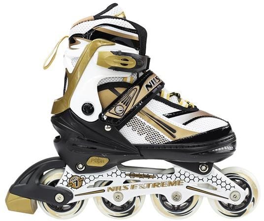 Patine in linie Nils Extreme NA1123 recreational reglabile golden s. 39-42