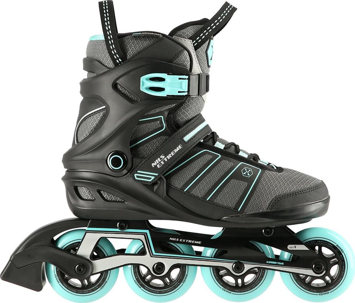 Patine in linie Nils Extreme NA14217 recreational negru marimea 38