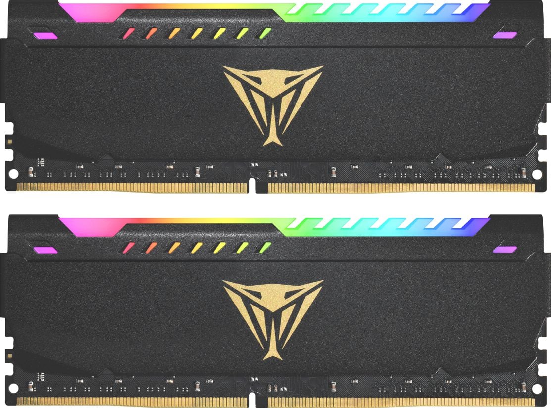 Patriot Viper Steel RGB, DDR4, 32 GB, 3200 MHz, CL16 (PVSR432G320C6K)