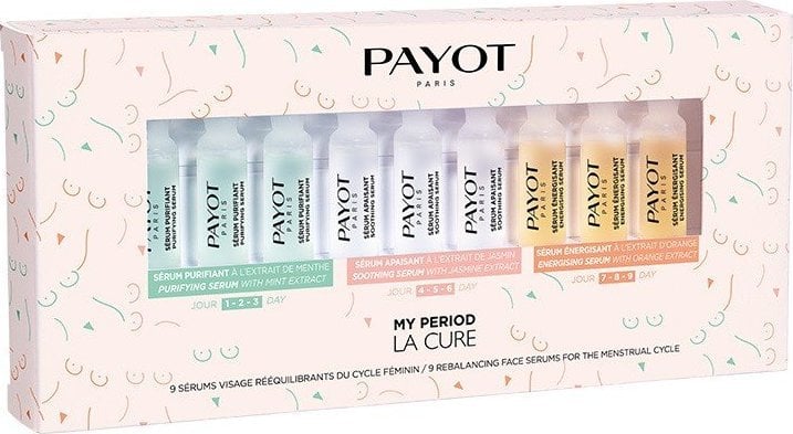 PAYOT_Payot My Period La Cure Rebalancing Face Serums 9x1.5ml