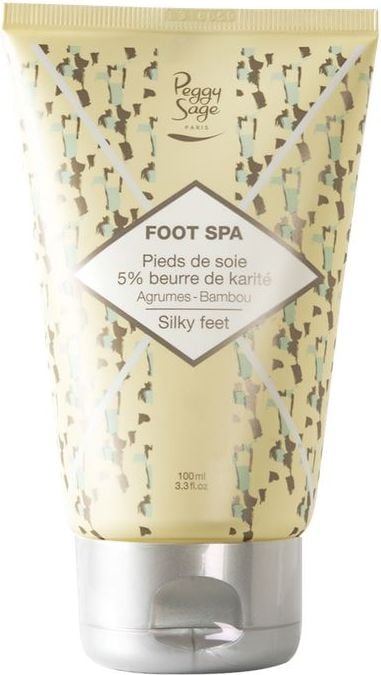 Peggy Sage PEGGY SAGE FOOT SPA Silky Feet - Silky Feet 5% unt de shea - Citrus Bamboo 100 ml ( ref.440630 )