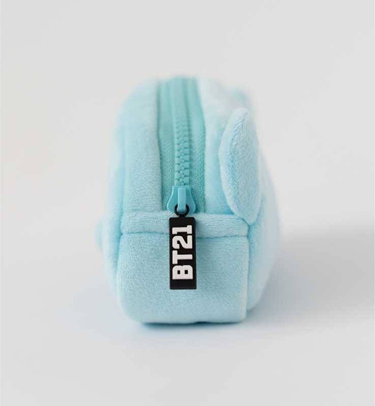 Penar Koya BT 21, din plush, 3D, inchidere cu fermoar, 21x12x3.5 cm