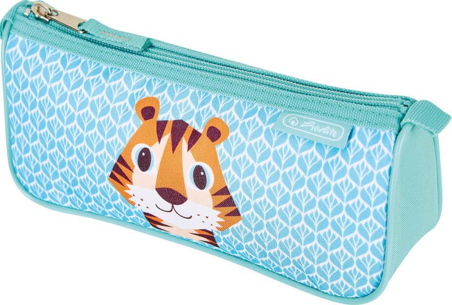 Pencil Case Herlitz Pencil Case Sport Cute Animals Tiger