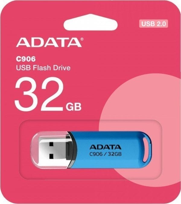 Pendrive ADATA Pendrive C906 32GB USB2.0 niebieski