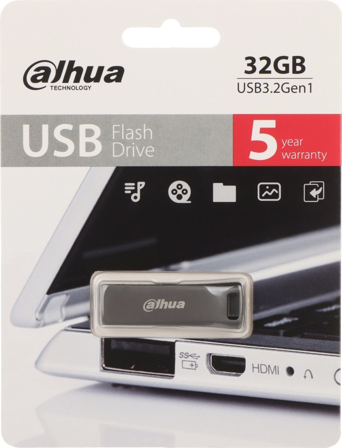 Pendrive Dahua Technology Pendrive 32GB DAHUA USB-U156-32-32GB