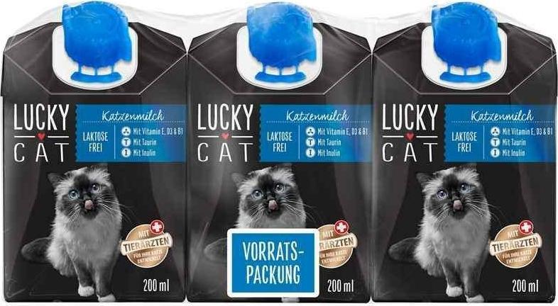 PENNY MARKT Lapte Lucky Cat Pentru Pisici 3x200 ml