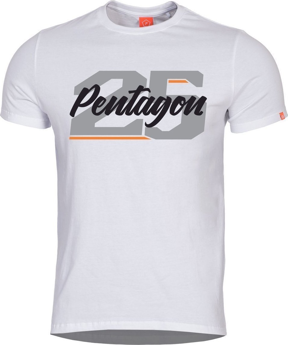 Pentagon T-shirt Pentagon Ageron Twenty Five, White (K09012