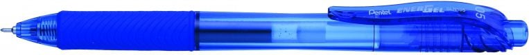 Instrumente de scris - Roller cu gel Pentel EnergIX, cu mecanism, 0.5 mm, Albastru