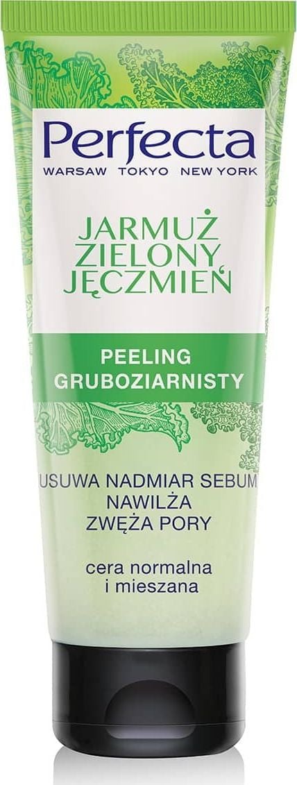 Perfecta Cleansing Scrub grosier gulii și 75ml de orz verde