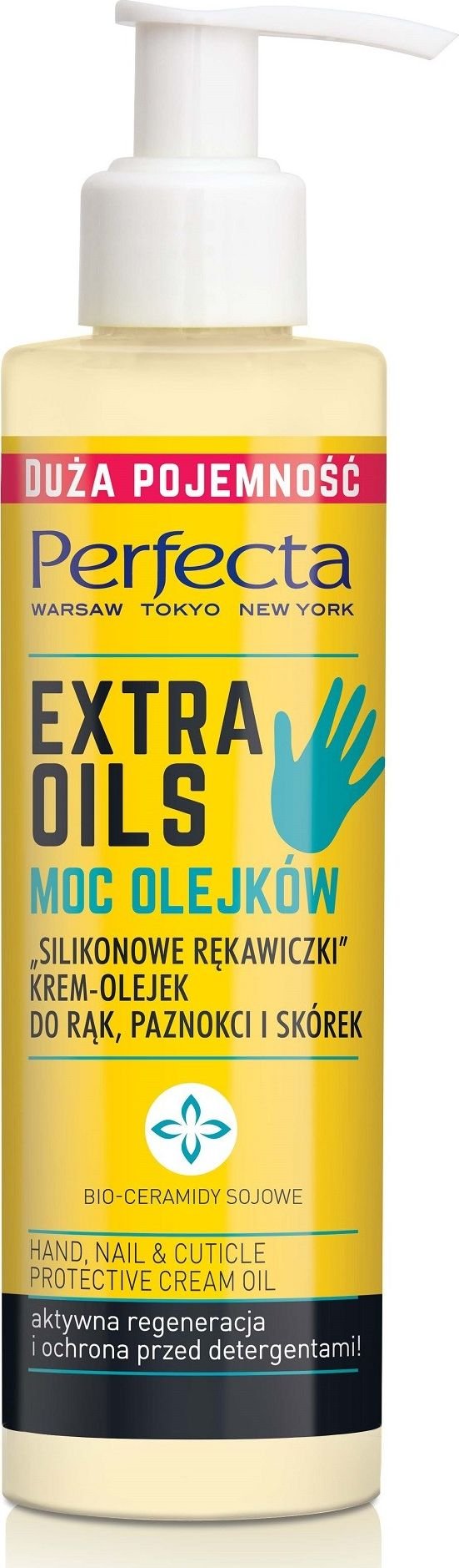 Crema de maini Perfecta Extra Oils, 195ml, protectoare, regeneratoare