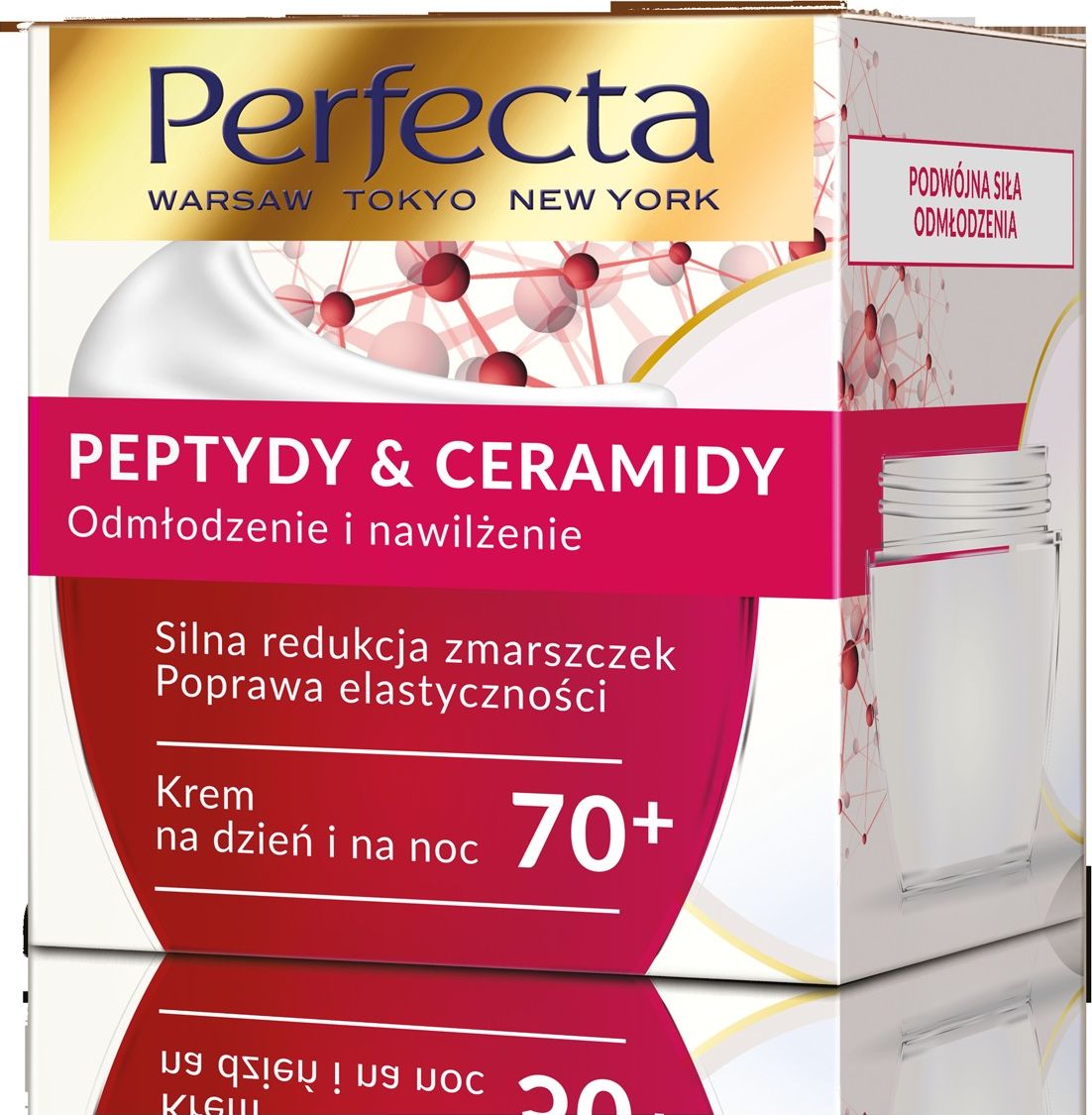 Perfecta Peptides &amp; Ceramides 70+ Crema reduce puternica ridurilor si elasticitatii