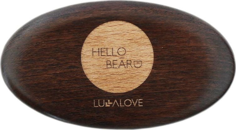 Perie pentru barbă LullaLove - 100% peri de mistreț Lullalove