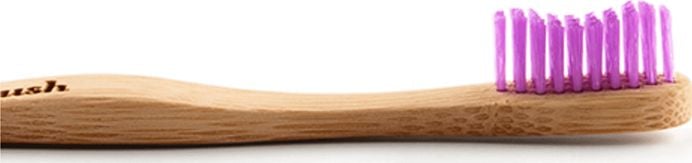 Periuta de dinti mov, pentru adulti, Bio, Medium ? The Humble Brush