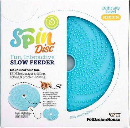 Pet Dream House Pet Dream House Spin Disc Frisbee `M` Albastru 25x3cm
