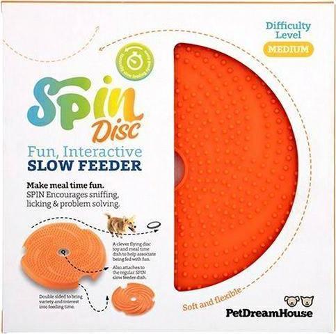 Pet Dream House Pet Dream House Spin Disc Frisbee `M` Orange 25x3cm