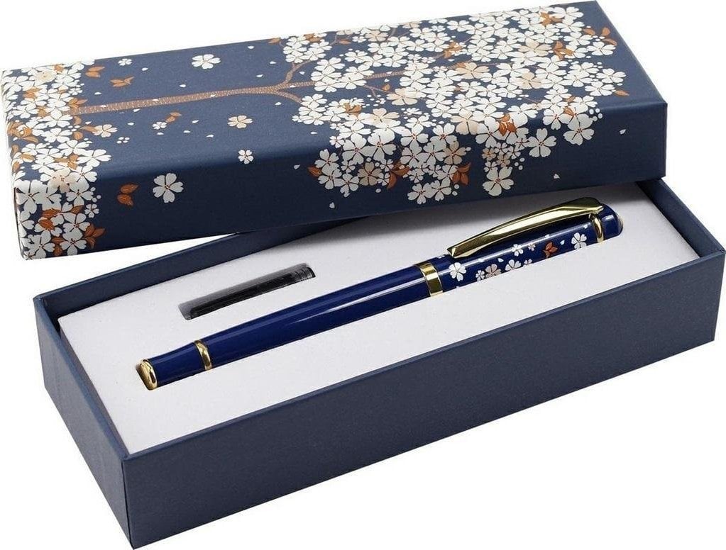 Peter Pauper Press Fountain Pen Falling Flowers