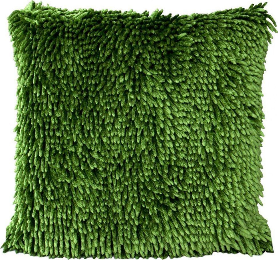 PFata de perna decorativa Eurofirany SHAGGY 40x40 Verde Mat00