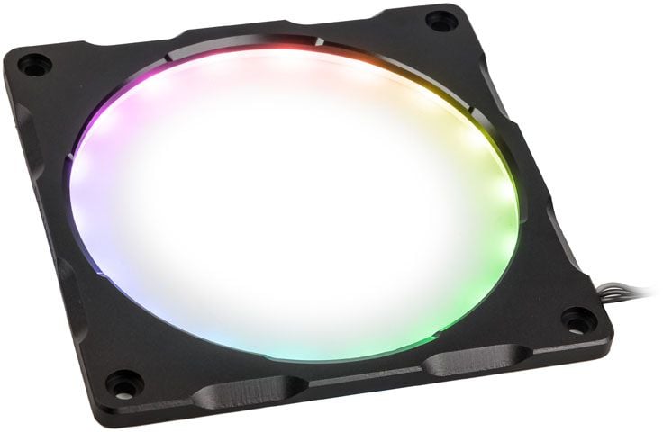 Iluminare de fundal Phanteks pentru ventilator de 120 mm Halos Lux Digital (PH-FF120DRGBA_BK01)