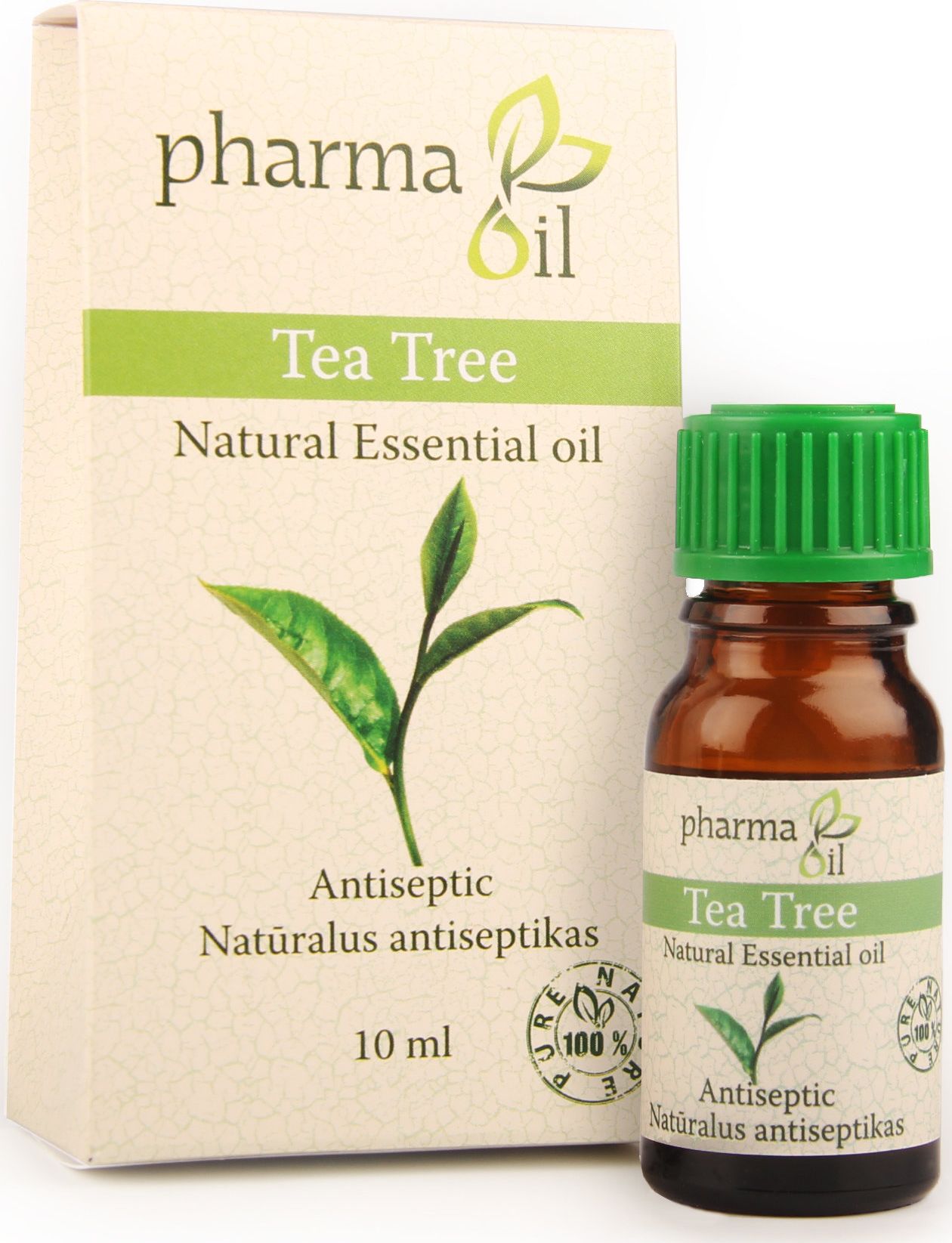 Pharma Oil Natūralus arbatmedžio etherinis aliejus Pharma Oil 10 ml