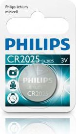 Baterie Philips Lithium CR2025, 3V, 1 buc