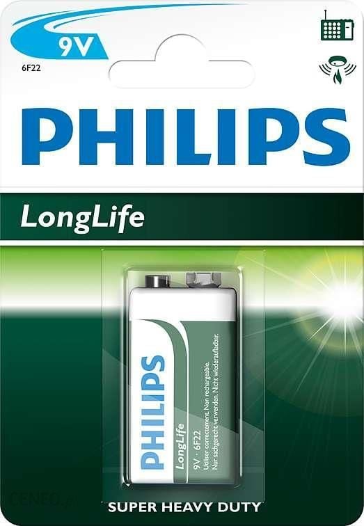 Baterie Philips LongLife 9V 1-blister