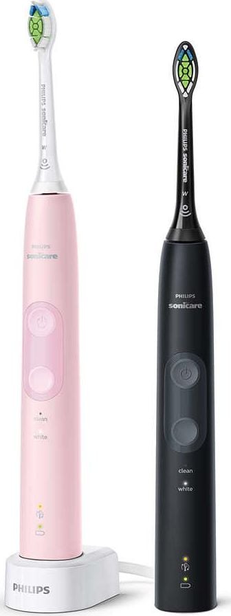 Philips Sonicare ProtectiveClean 4500 HX6830/35 periuta de dinti sonica 2buc. Roz/Negru