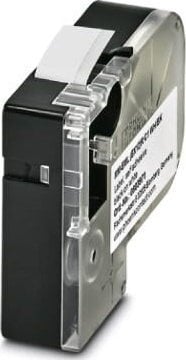Phoenix Contact Etichetă termică continuă în casetă albă cu imprimare neagră 12mm MM-EML (EX12)R C1 WH/BK pentru imprimanta THERMOFOX 0803971