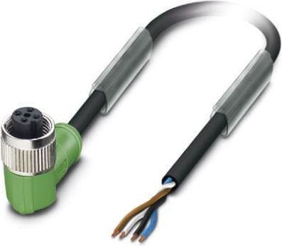 Cablul senzorului priza 4 pini M12 liberă final 5m SAC-4P-5,0-PUR / M12FR (1668247)