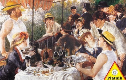 Piatnik Puzzle 1000 - Renoir. Micul dejun al canoșilor PIATNIK