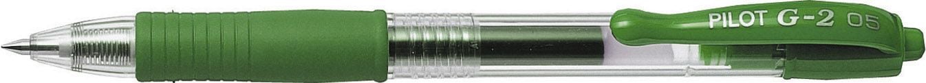 Roller cu Gel Pilot G2, Retractabil, 0.5 mm, Verde