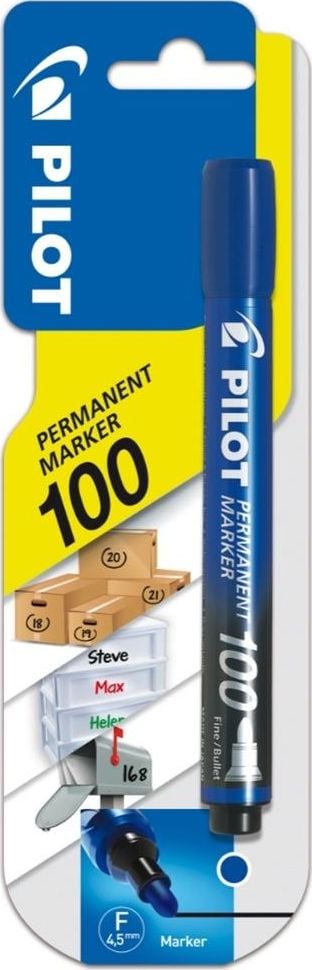 Pilot Marker permanent SCA-100 albastru PILOT