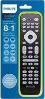 Telecomenzi - Telecomanda universala Philips SRP2018/10, TV, TV2, Blu-ray, CBL, SAT, STR, VCR, Aux, neagra