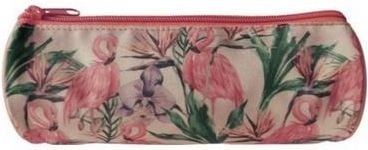 Incood Pencil Case Flamingo Leaves