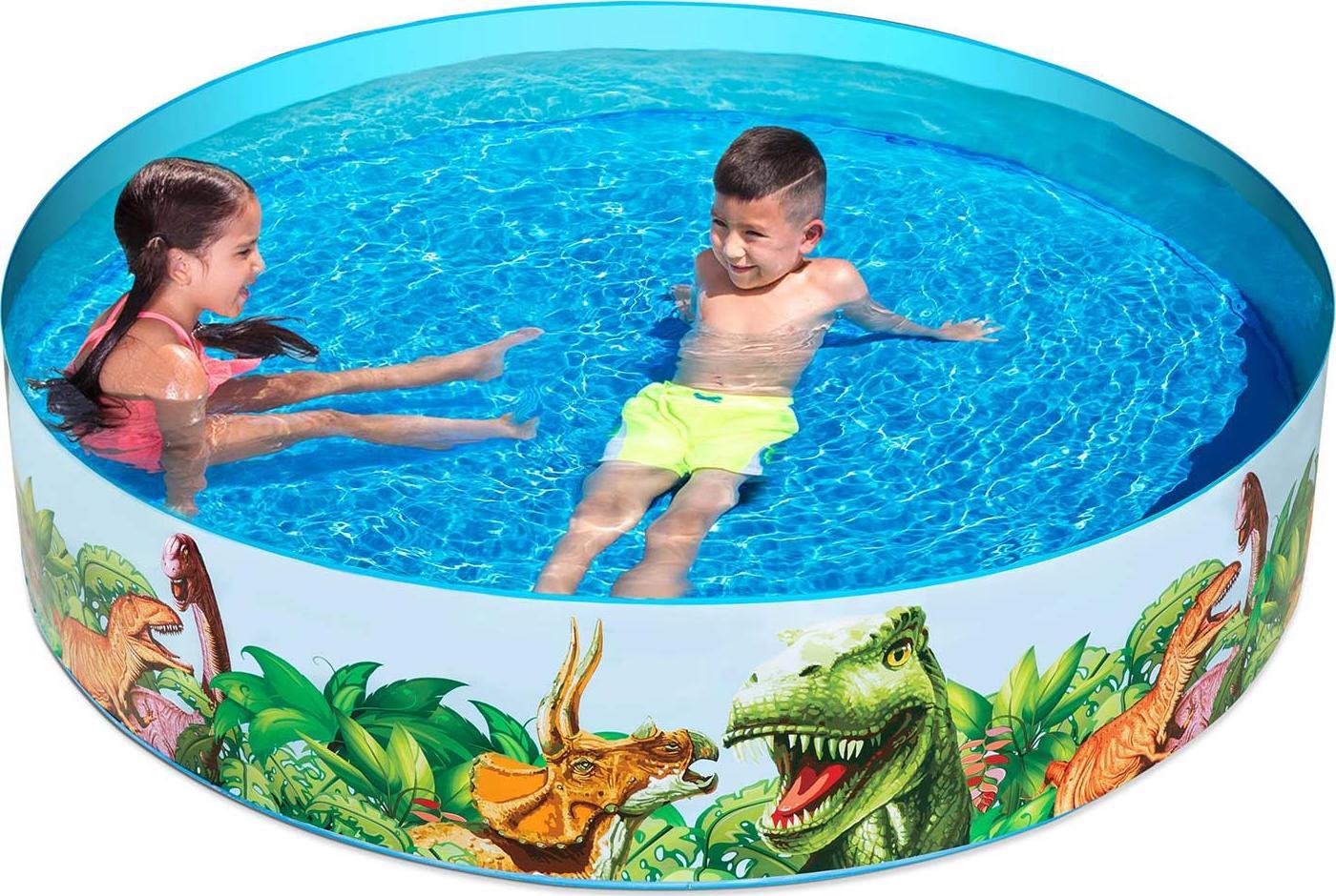 Piscina copii cu perete rigid 183x38 cm, Bestway 55022