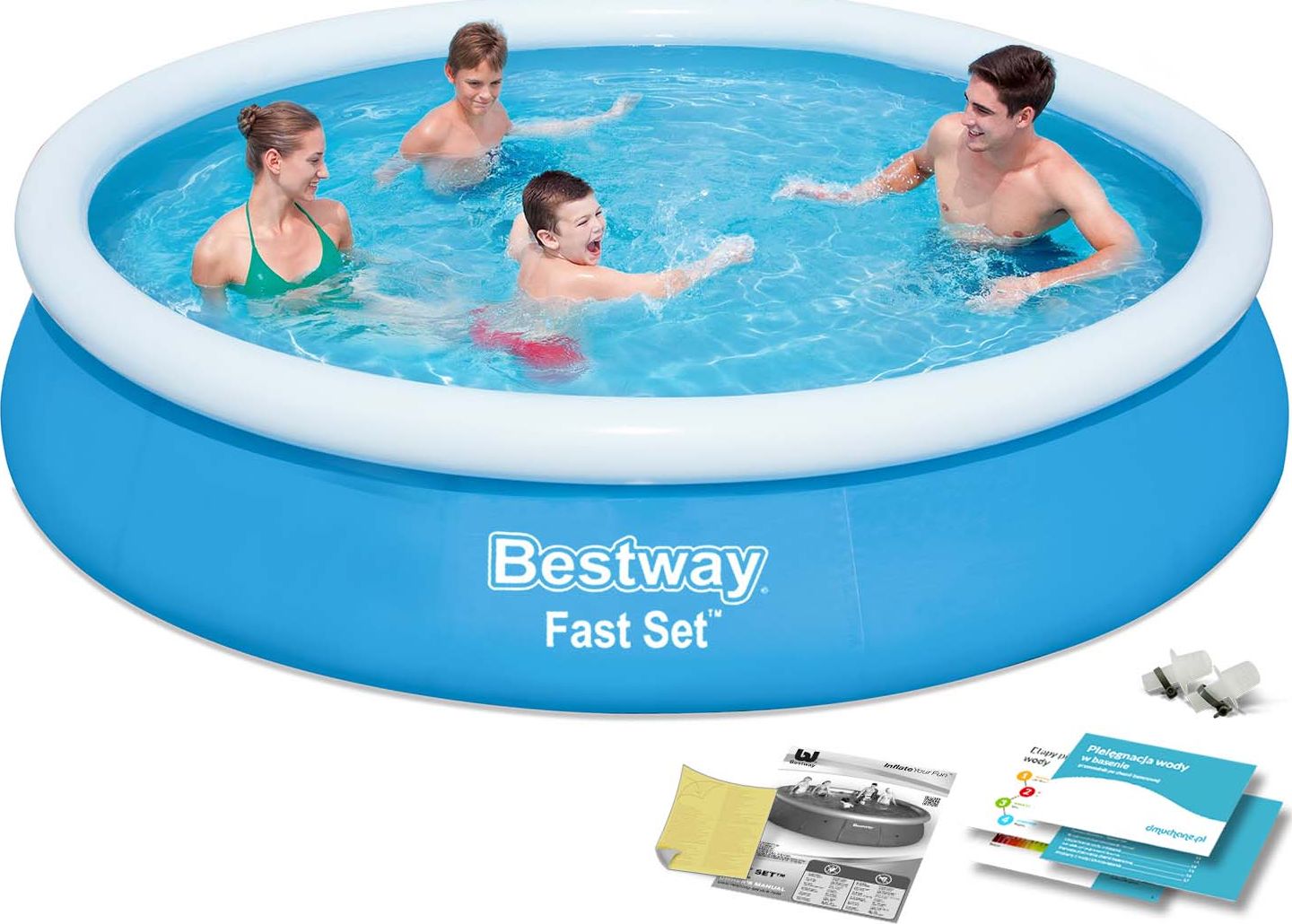 Piscina de expansiune Bestway Fast Set 366 cm (57273)